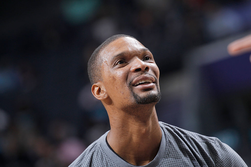 Former NBA player Chris Bosh