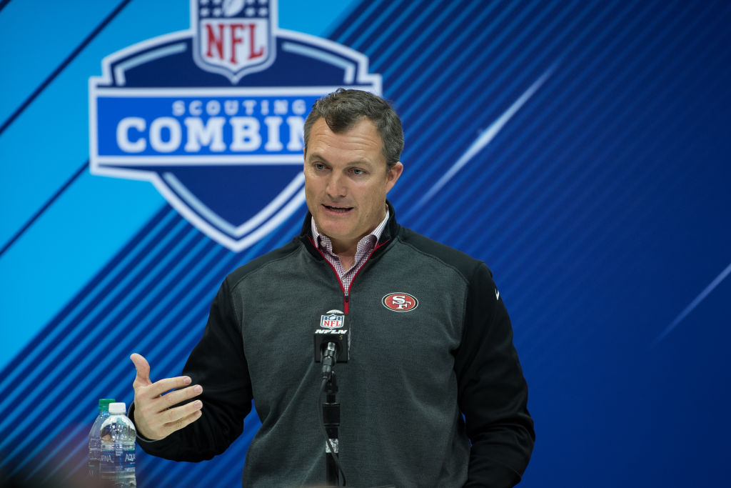 General manager John Lynch and the 49ers were fairly quiet in NFL free agency.