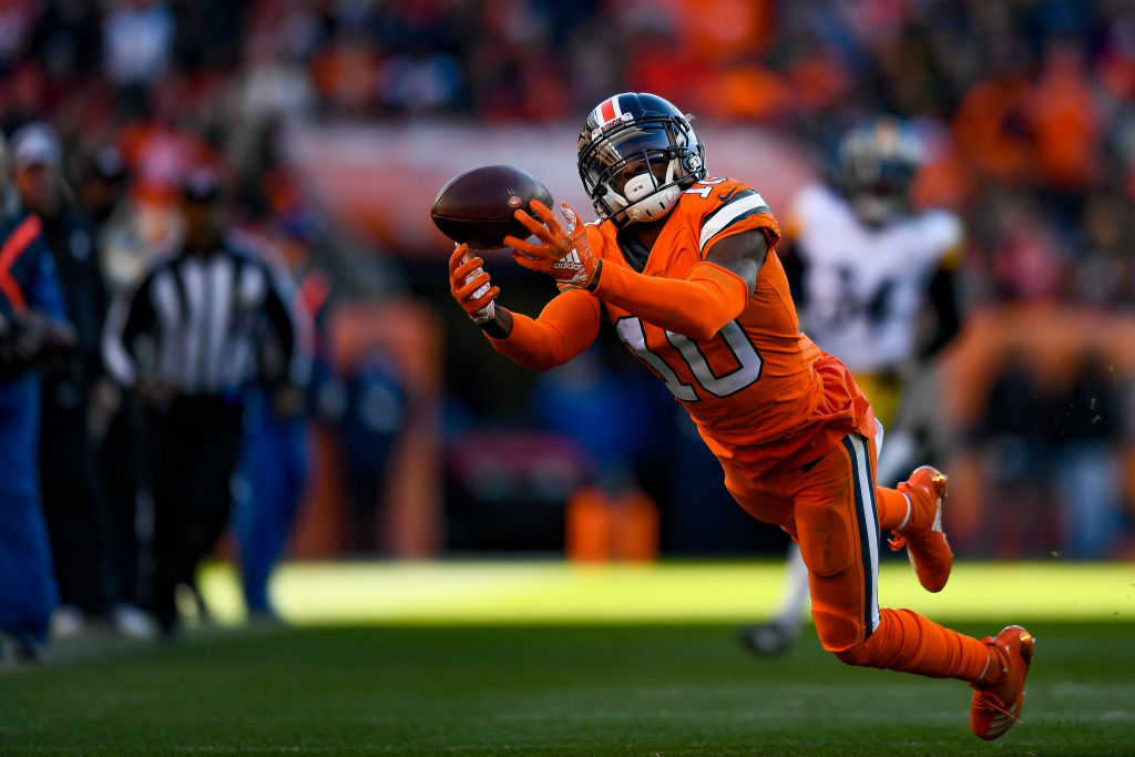 Emmanuel Sanders didn't like the way the Pittsburgh Steelers treated him.