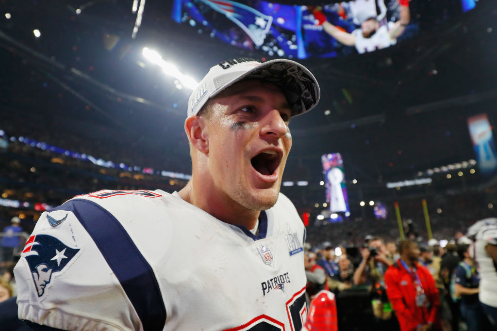 Rob Gronkowski goes down as one of the best tight ends in NFL history