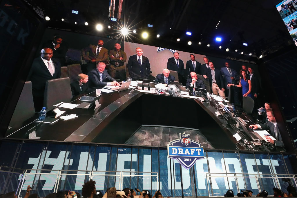 The teams picking in the top 10 of the 2019 NFL draft will have war rooms that look a lot like the Cowboys' room in 2018.