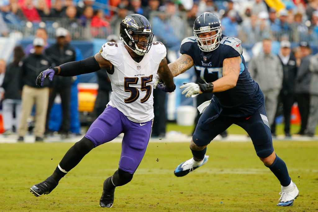 Terrell Suggs is one of the best player in Ravens history.