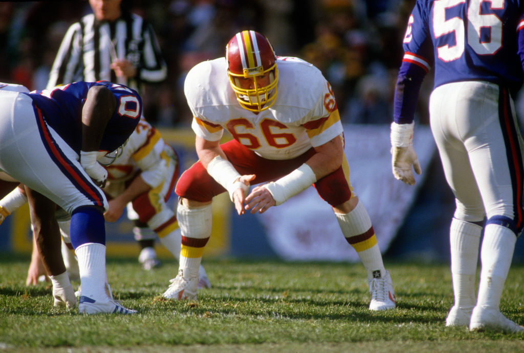 Joe Jacoby is one of the best undrafted NFL players ever