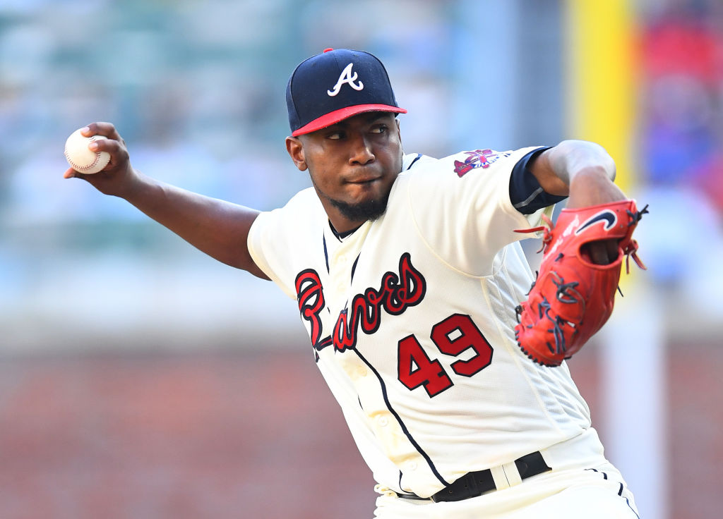 Julio Teheran is one of the few active MLB pitchers with a shot at 3,000 strikeouts.