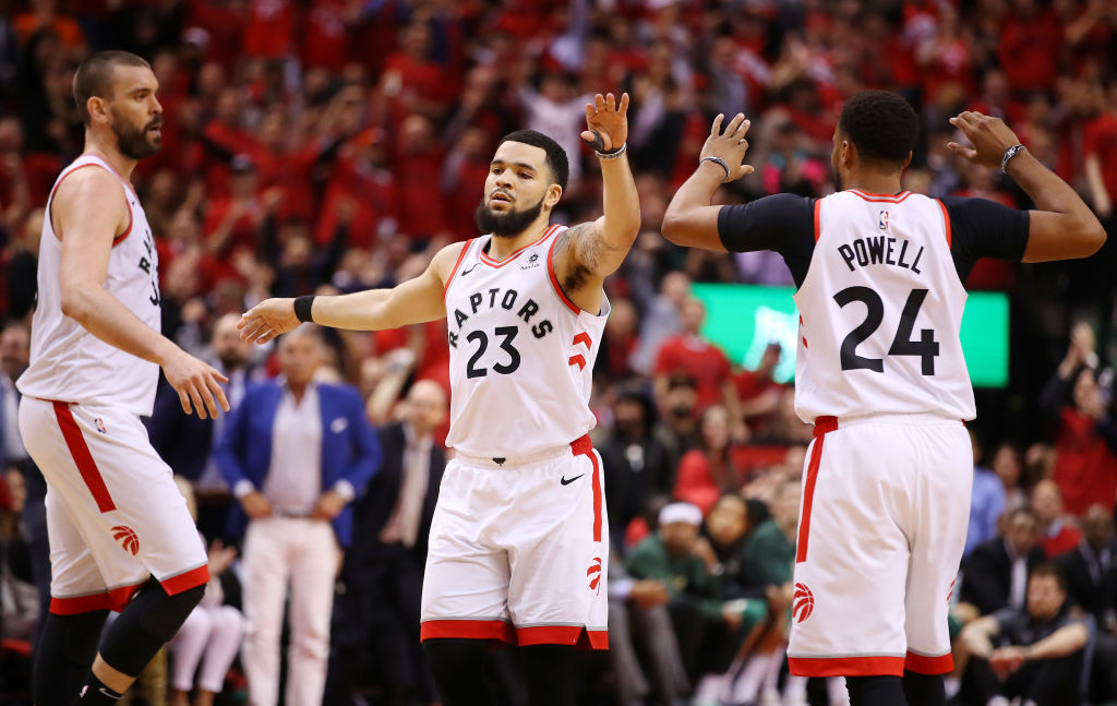 Fred VanVleet is a key bench player for the Toronto Raptors as they face the Golden State Warriors in the 2019 NBA Finals.