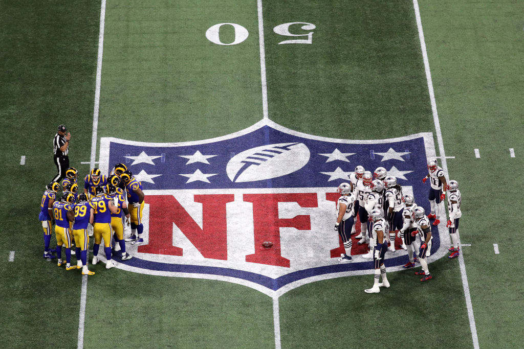 A computer model predicts the Los Angeles Rams and New England Patriots have a great chance to rematch in the Super Bowl in 2020.