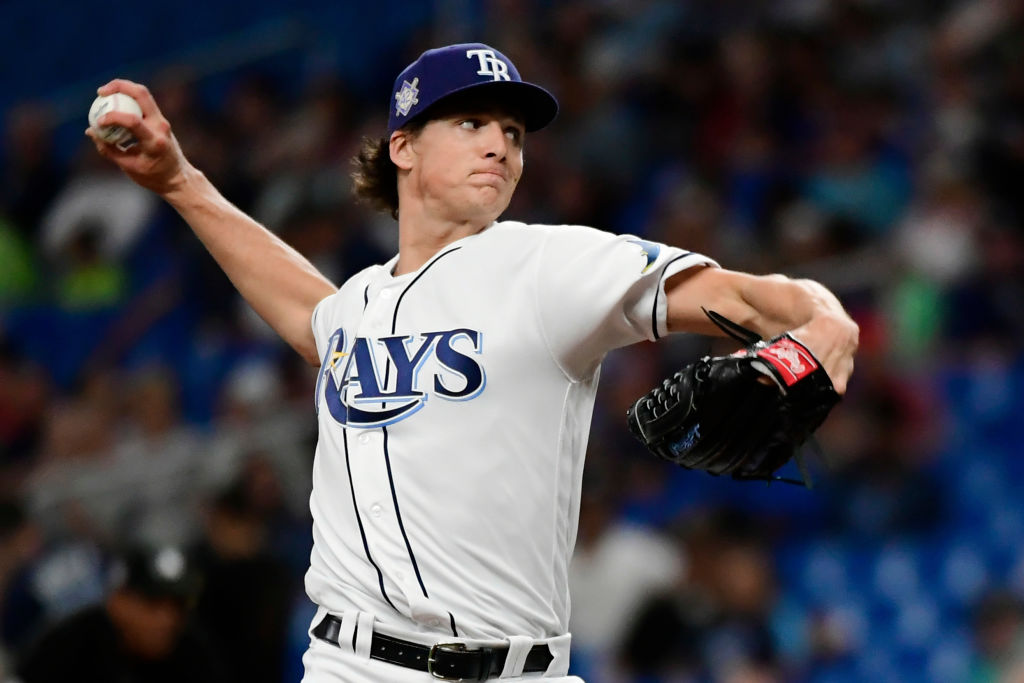 Tyler Glasnow could give Tampa back-to-back AL Cy Young Award winners after Blake Snell won in 2018.
