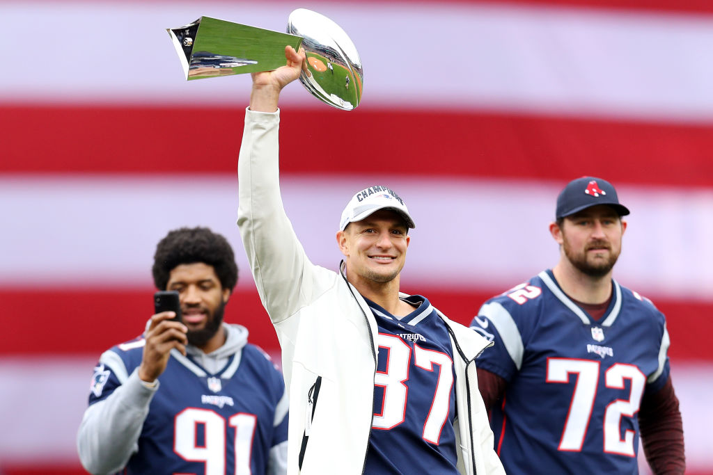 Fan favorite Rob Gronkowski is one of the most beloved NFL players ever.