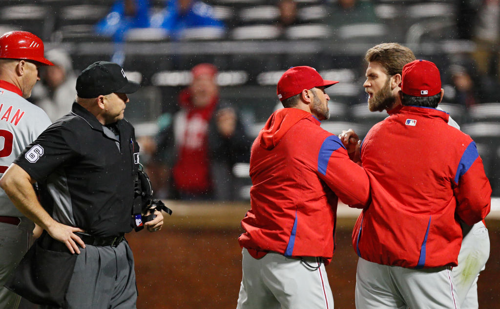 Bryce Harper might already be causing problems in the Philadelphia Phillies clubhouse.