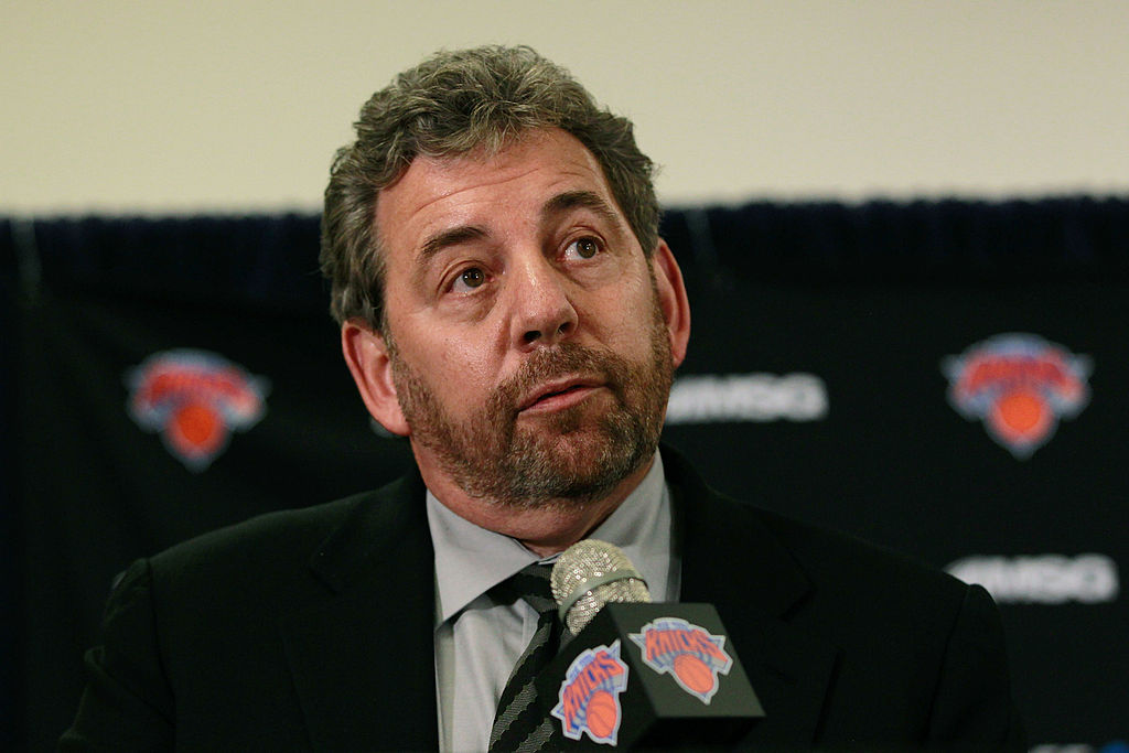 James Dolan getting sued has nothing to do with his disastrous stint leading the New York Knicks.