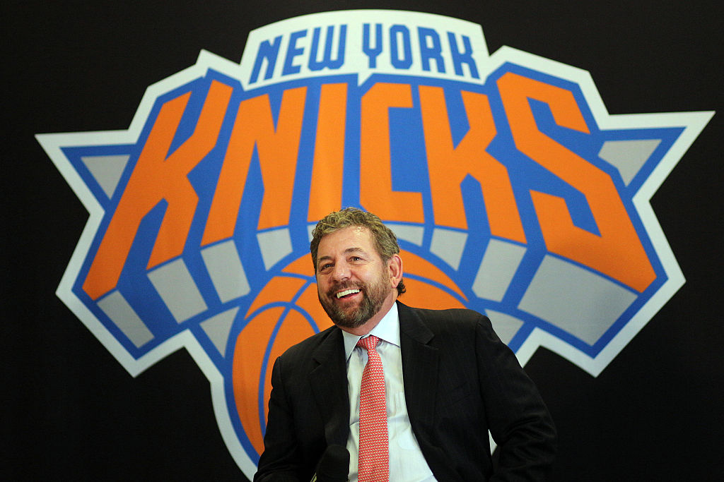 James Dolan getting sued has nothing to do with his disastrous stint leading the New York Knicks.