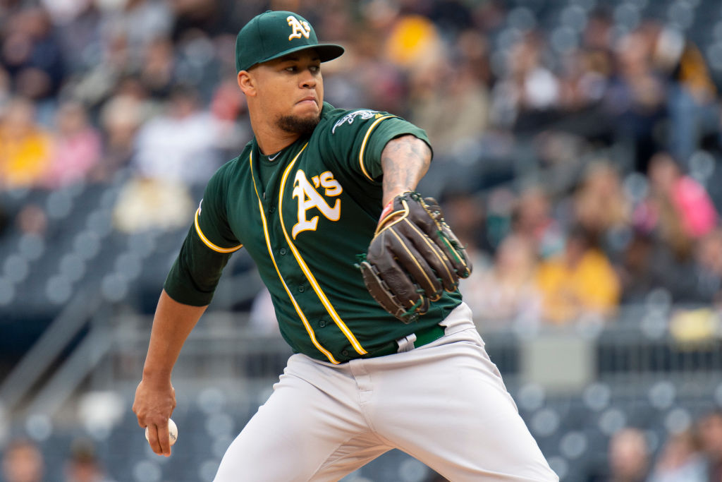 The Athletics have struggled at the start of the 2019 MLB season, but Frankie Montas has been a bright spot.