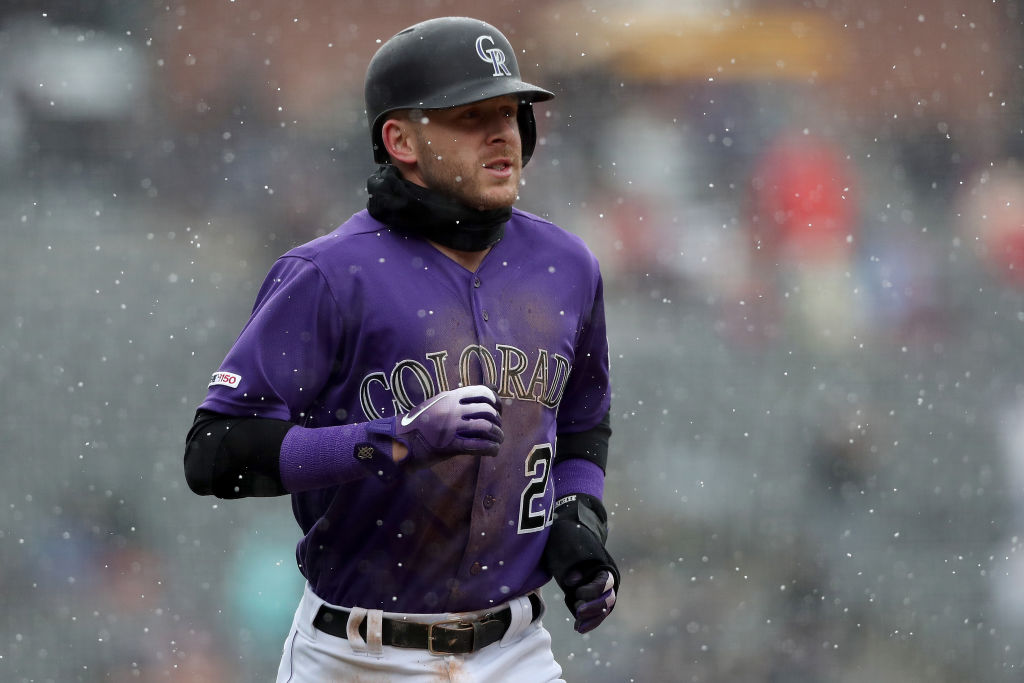 Trevor Story and the Rockies were one of the teams struggling the most at the start of the 2019 MLB season.