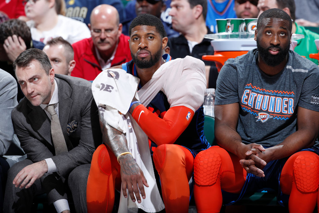 Paul George's injury means the 2019-20 season is already off to a bad start for the Oklahoma City Thunder.