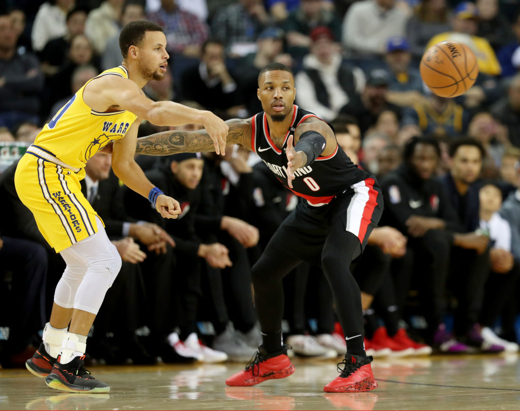 NBA Playoffs Golden State Warriors vs, Portland Trail Blazers, Western