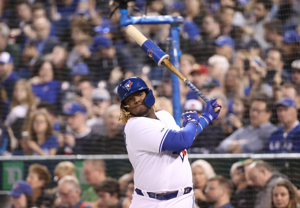 Vladimir Guerrero Jr. has a lot of hype surrounding him considering what his Hall of Fame dad achieved.