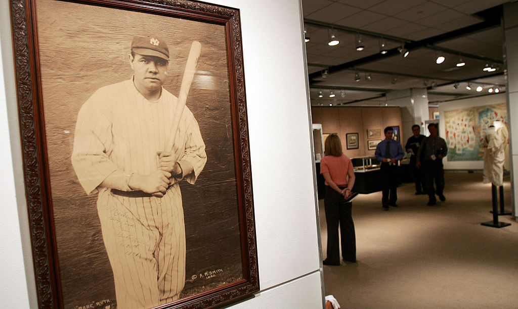 Signed photograph of Babe Ruth