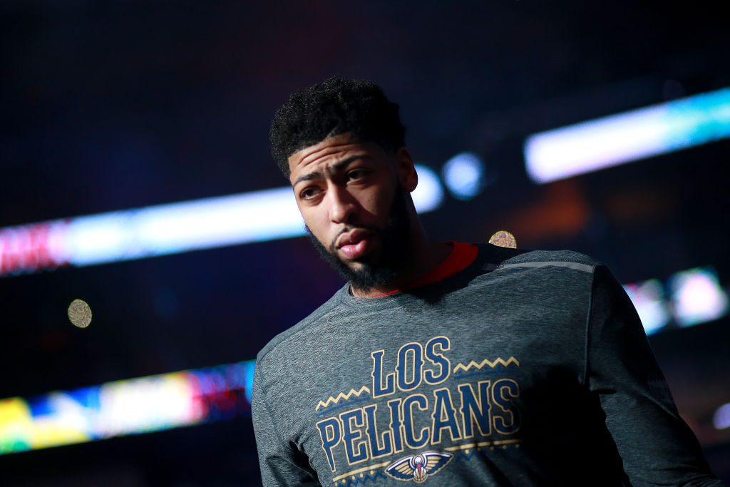 Anthony Davis is helping the New Orleans Pelicans by making it clear he won't resign when he's a free agent no matter what.
