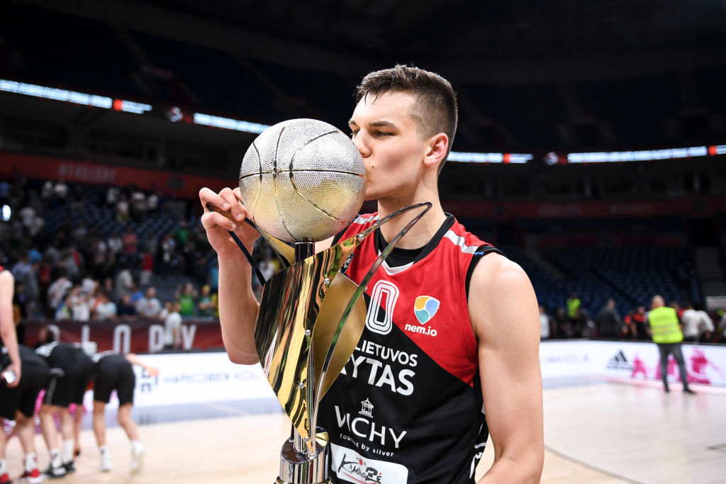 Deividas Sirvydis is one of the best international players in the 2019 NBA draft.