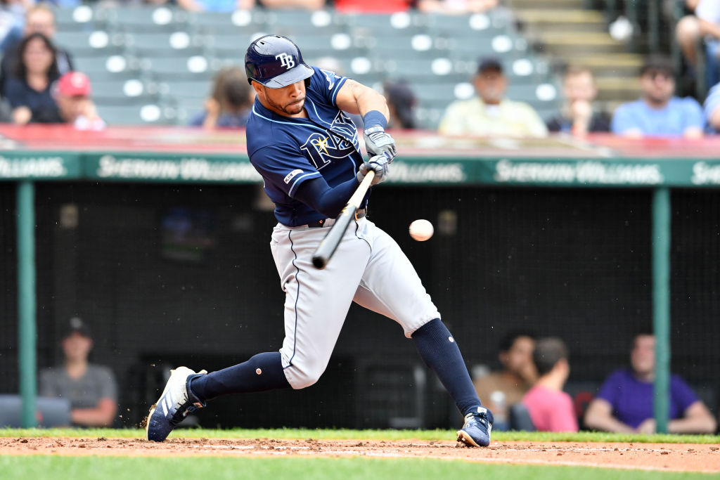 Tommy Pham is one of baseball's hardest hitters based on exit velocity.