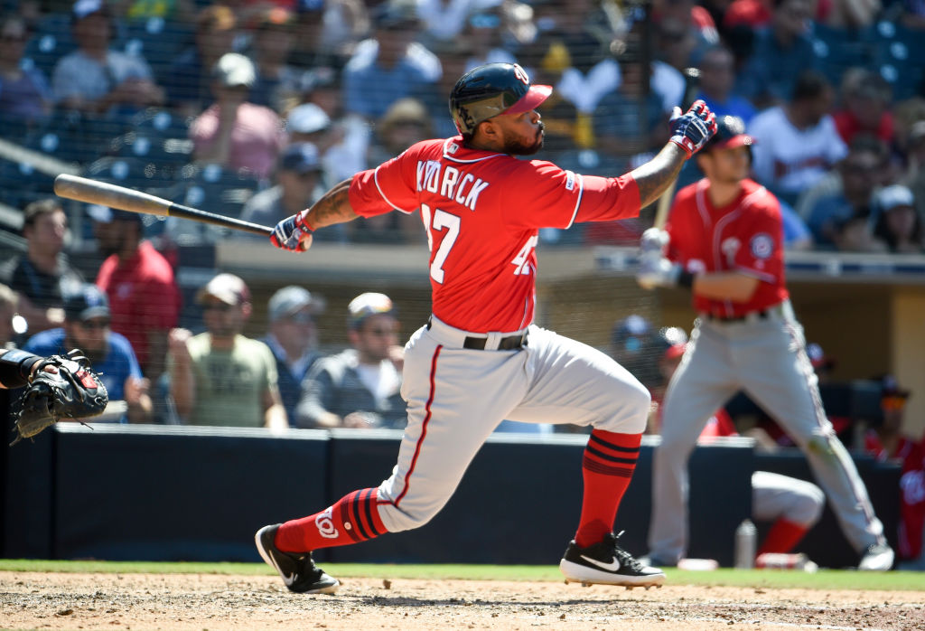 Howie Kendrick is one of the MLB players with rising trade value in 2019.