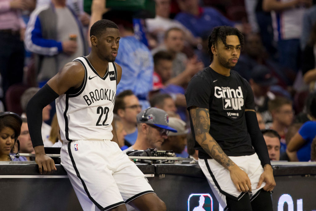 Caris LeVert (left) and D'Angelo Russell have the Brooklyn Nets poised to become NBA Finals contenders very soon.