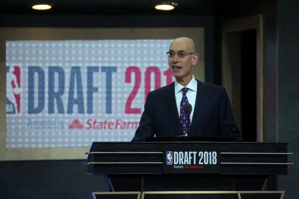Adam Silver will be there for the 2019 NBA draft June 20 at the Barclays Center in Brooklyn, N.Y.