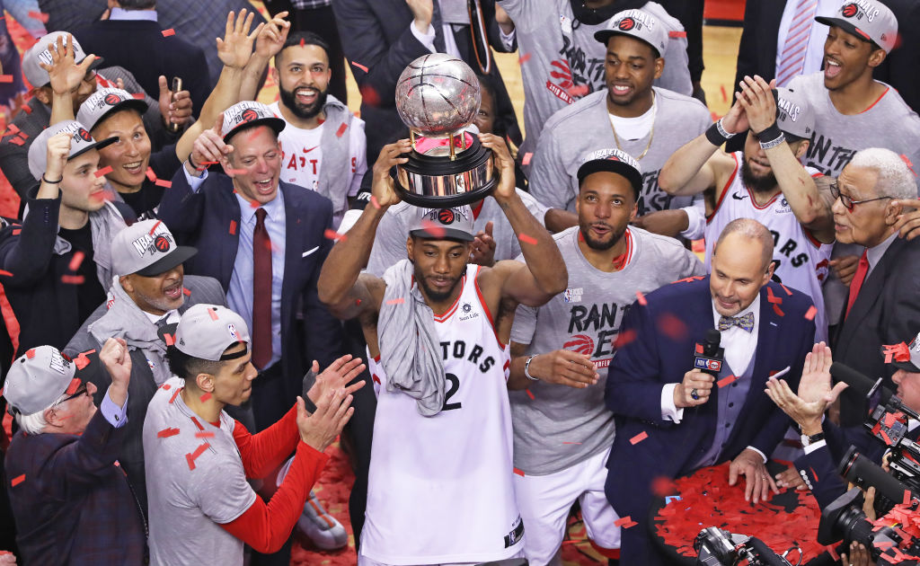 The Toronto Raptors considered several other nicknames and wore several different jerseys before making the 2019 NBA Finals.
