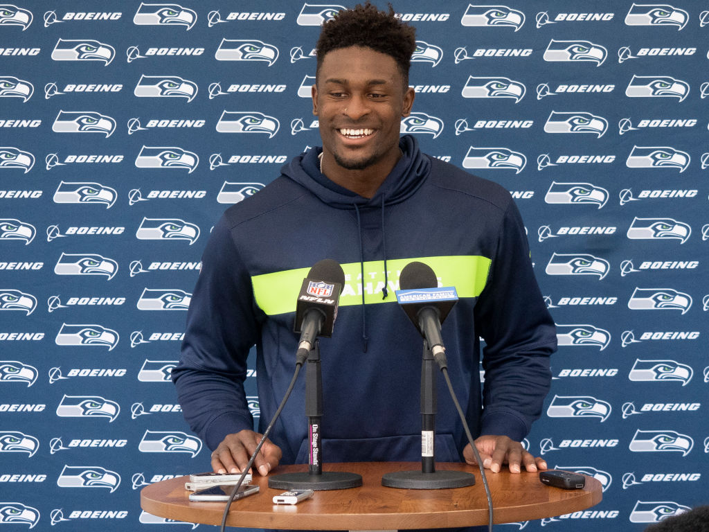 D.K. Metcalf is already making waves for the Seattle Seahawks.
