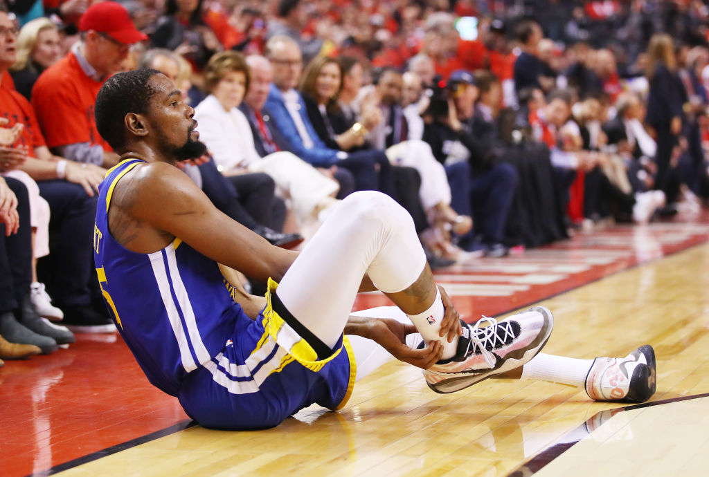 Playing without Kevin Durant greatly affected the Golden State Warriors in the 2019 Finals.