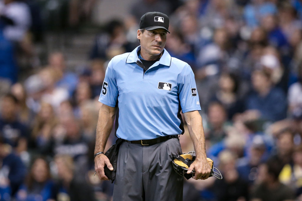 Angel Hernandez never seems to get a call right.