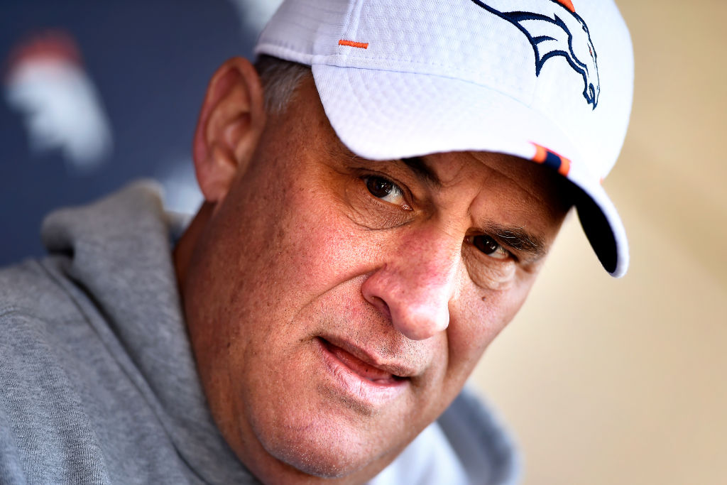 Even though he's a new hire, Vic Fangio could be one of the NFL head coaches to be fired next.