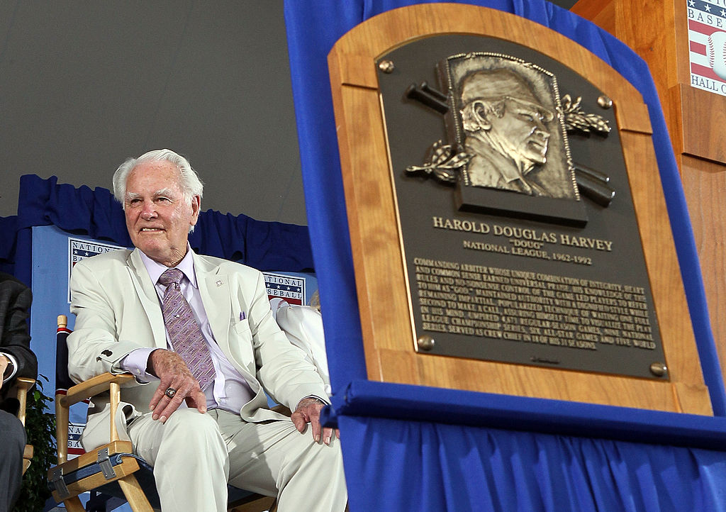 Doug Harvey is one of the few MLB umpires to make the Hall of Fame.