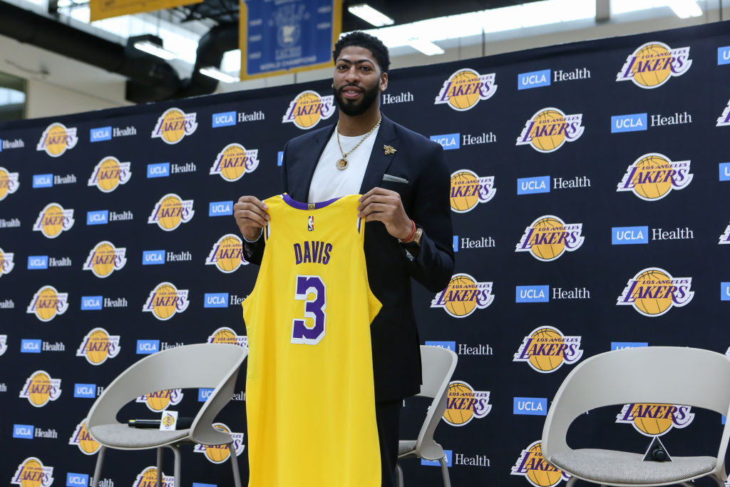 Anthony Davis found out about his trade to the Los Angeles Lakers on social media.
