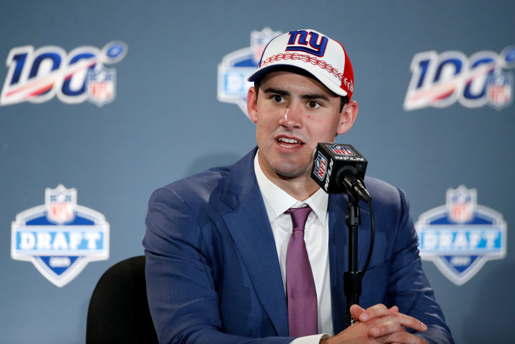 NFL Draft - Daniel Jones of the New York Giants