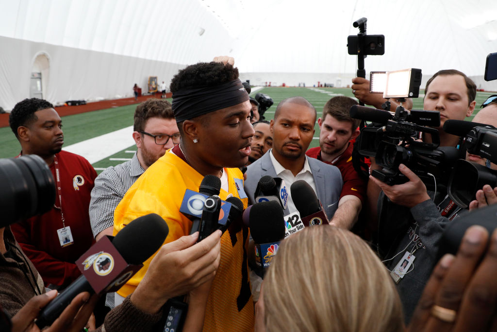 Washington Redskins Rookie Camp - Dwayne Haskins