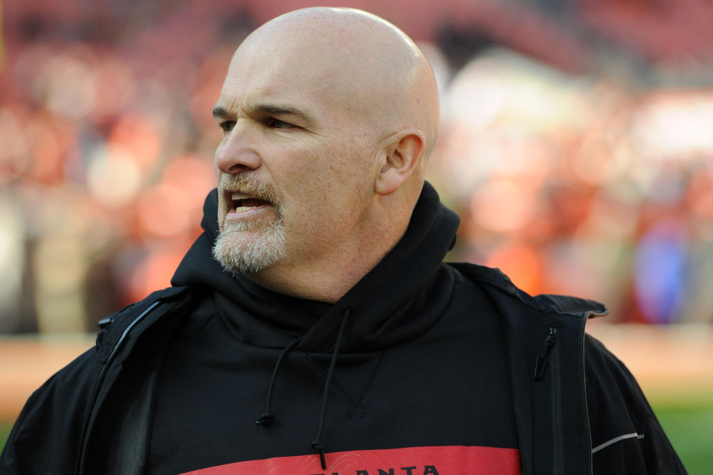 Atlanta Falcons coach Dan Quinn