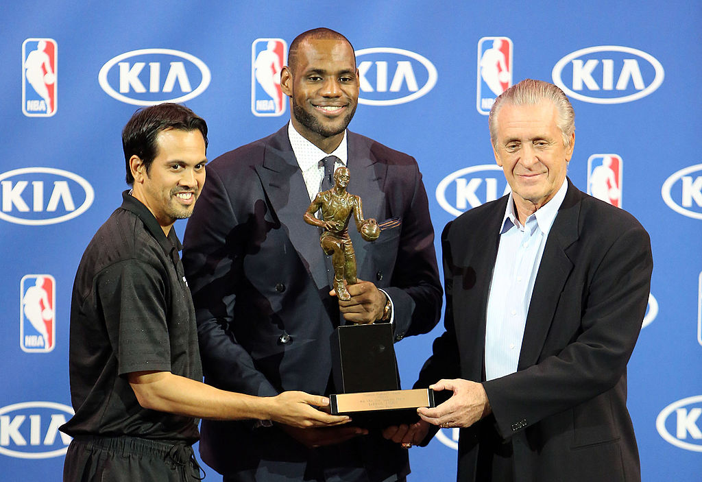 Erik Spoelstra and Pat Riley would love to add another MVP