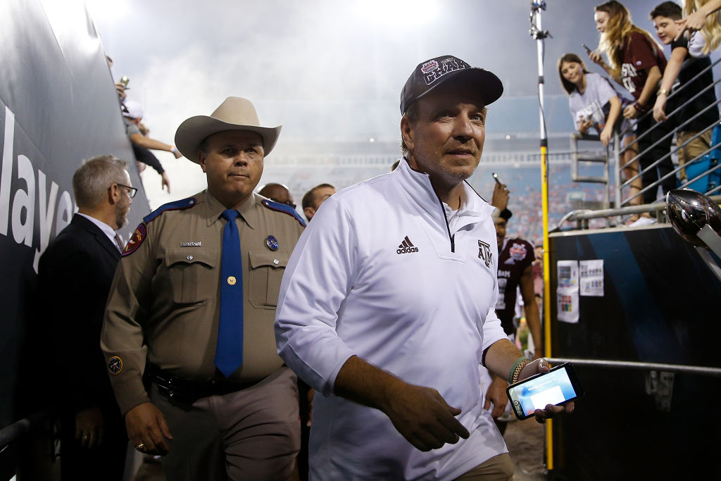 Texas A&M's Jimbo Fisher is one of the highest paid college football coaches in 2019.