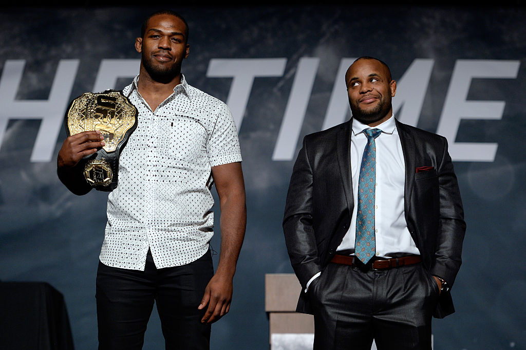 Jon Jones and Daniel Cormier