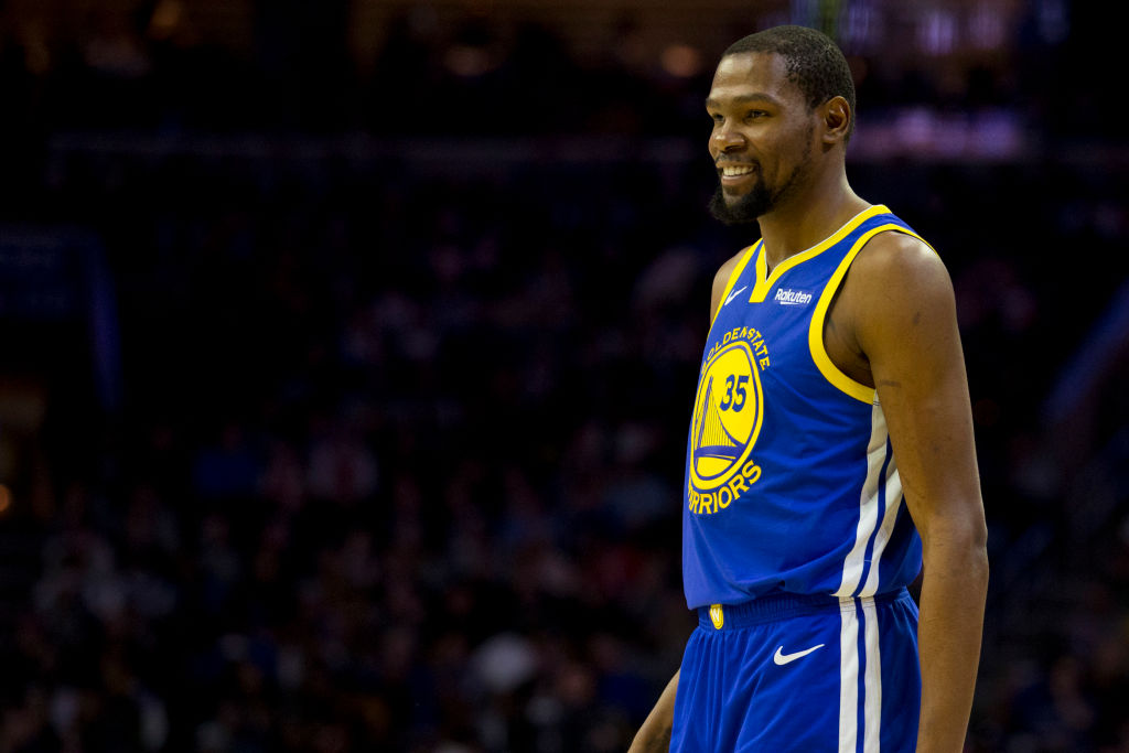 Kevin Durant is welcome back with the Golden State Warriors anytime.