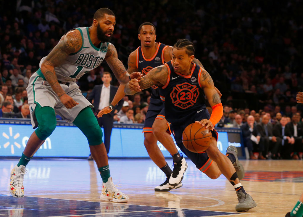 Marcus Morris (left) ditched the Spurs to sign with the Knicks in NBA free agency, but it might have been a smart move.