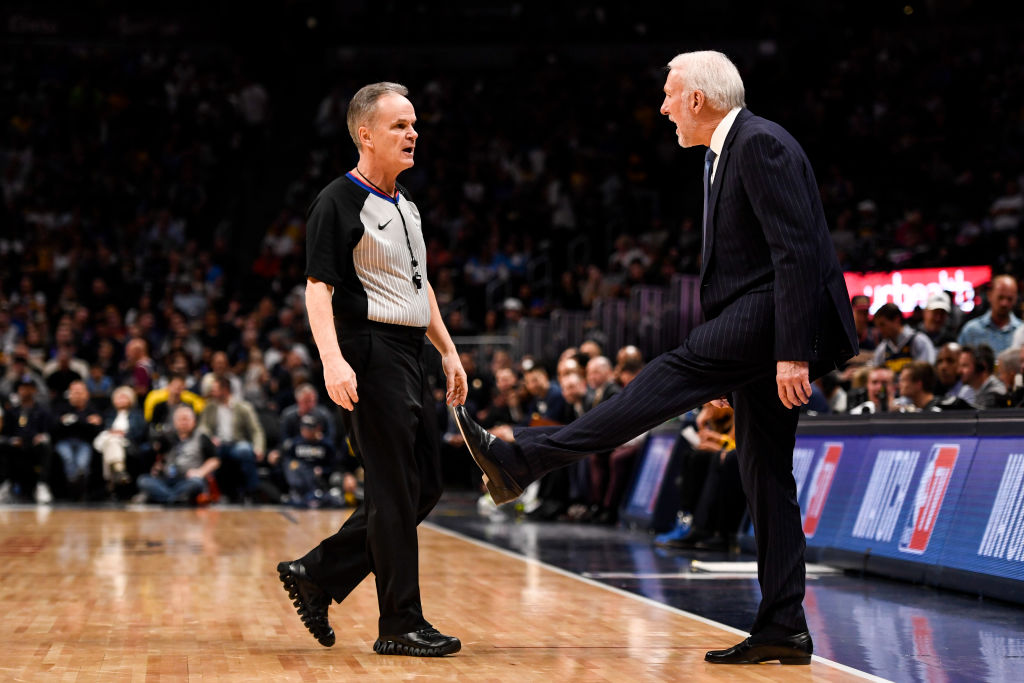Gregg Popovich figures to use plenty of coach's challenges with the NBA instant replay system.