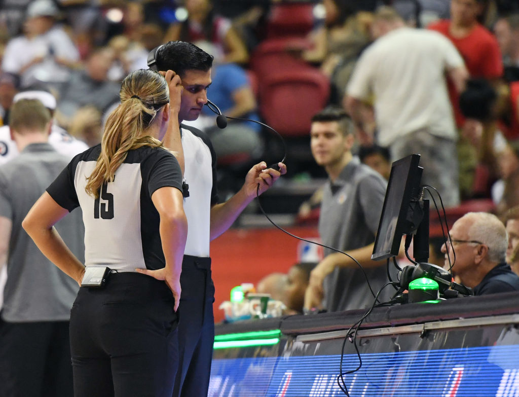We'll see refs going to the monitors thanks to coach's challenges and the NBA instant replay system.