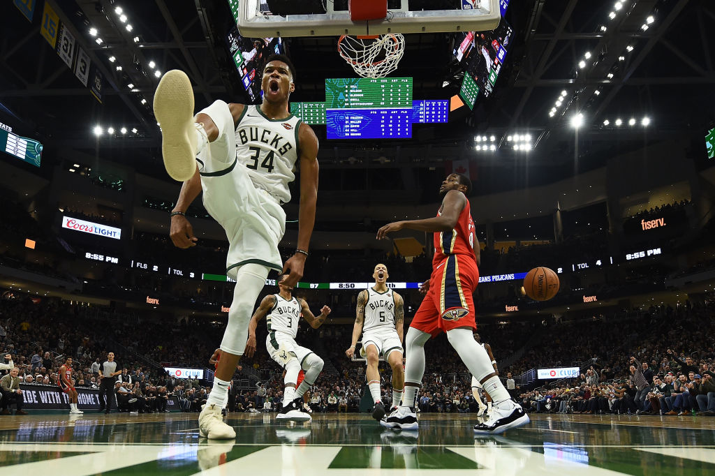 Giannis Antetokounmpo isn't close to performing his best, which is why the rest of the NBA should be afraid.
