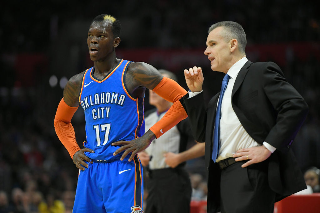 Dennis Schroder figures to be part of any Oklahoma City Thunder rebuilding plan.