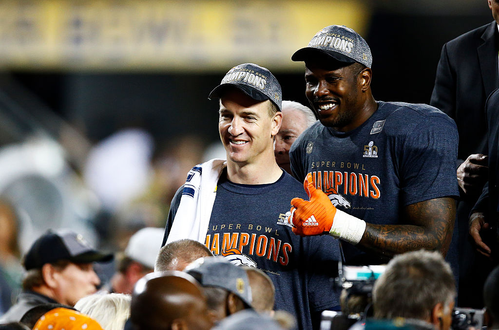 Peyton Manning calls Denver teammate Von Miller the most athletic player he ever played with.
