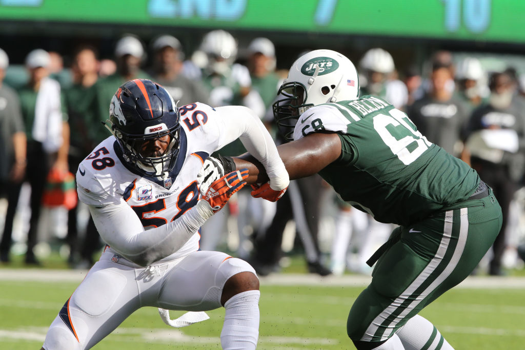 Von Miller the most athletic player Peyton Manning ever played with.