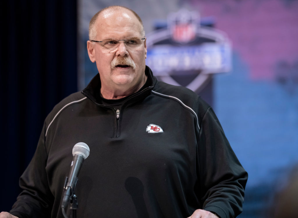 Comments about Chiefs coach Andy Reid and his son landed a radio host in hot water.