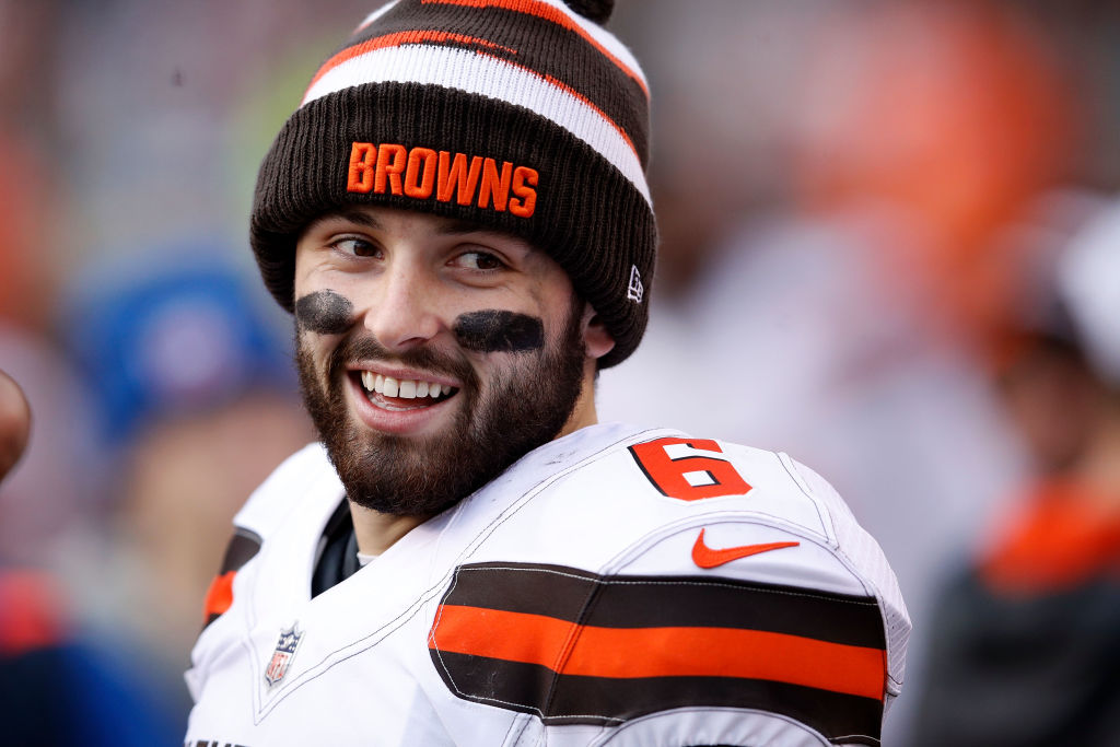 Baker Mayfield's trash talk immediately won over his Cleveland Browns teammates.